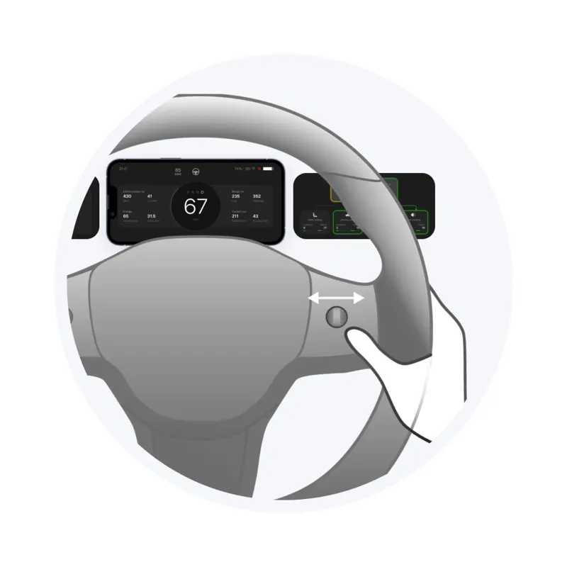 Teslogic Transmisor Kit v2 Dashboard dla Tesla 3 / Y