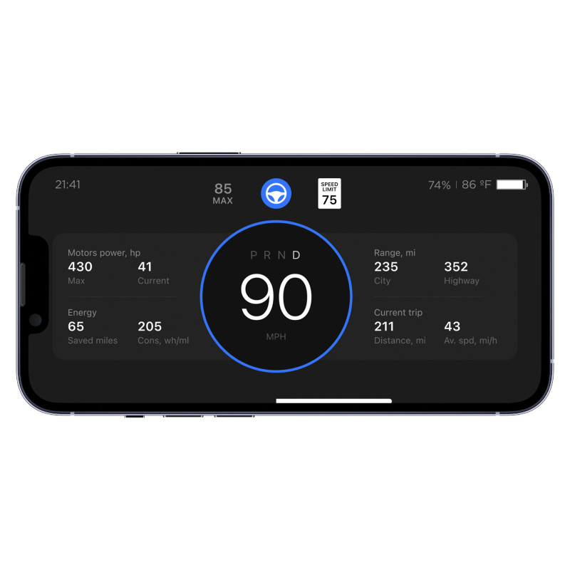 Teslogic Transmisor Kit v2 Dashboard dla Tesla 3 / Y