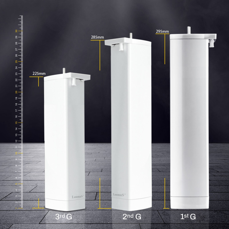 Moteur ZigBee Tuya alimenté par batterie pour rail de rideau électrique + télécommande