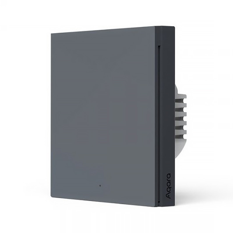 Aqara H1 Włącznik światła 1 przycisk N+L SPACE GREY wersja EU