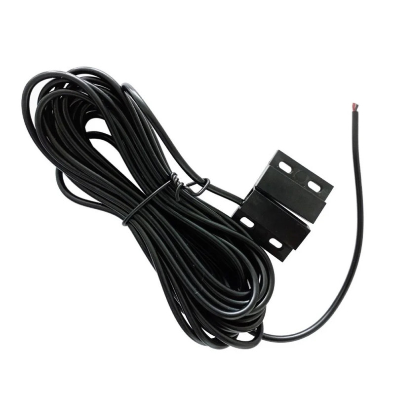 Magnetic opening sensor reed switch wired 5 m