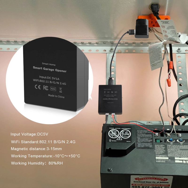 Mando de garaje WiFi HomeKit de Athom