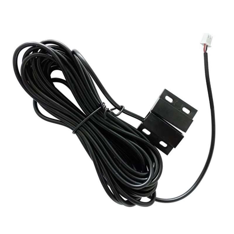 Détecteur d'ouverture magnétique interrupteur Reed câblé 5 m avec connecteur