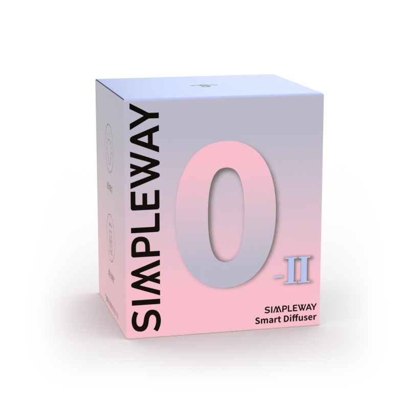 SIMPLEWAY Difusor automático de fragancias de aceites esenciales Aromaterapia con luz nocturna LED