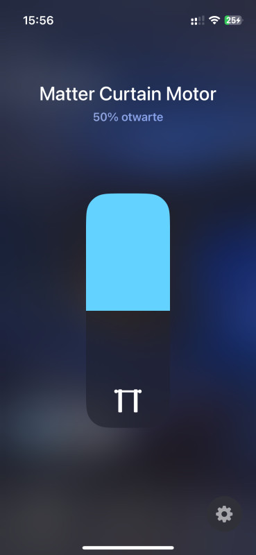 MATTER over WiFi Apple Homekit motor for electric curtain rods