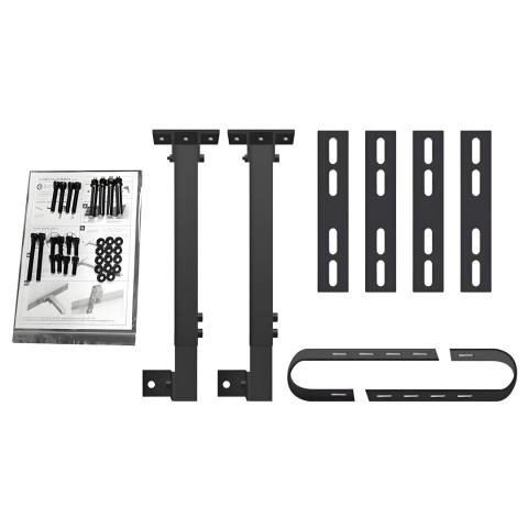 Balcony mount for photovoltaic panels
