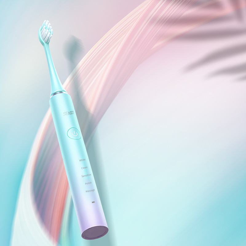 Cepillo de Dientes Sónico Seago SG-972 8 cabezales + ETUI