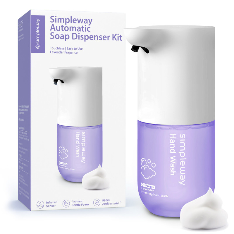 SIMPLEWAY Automatic Foam Soap Dispenser with Liquid