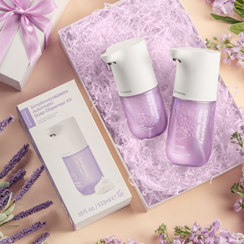 SIMPLEWAY Distributore automatico di sapone in schiuma con liquido