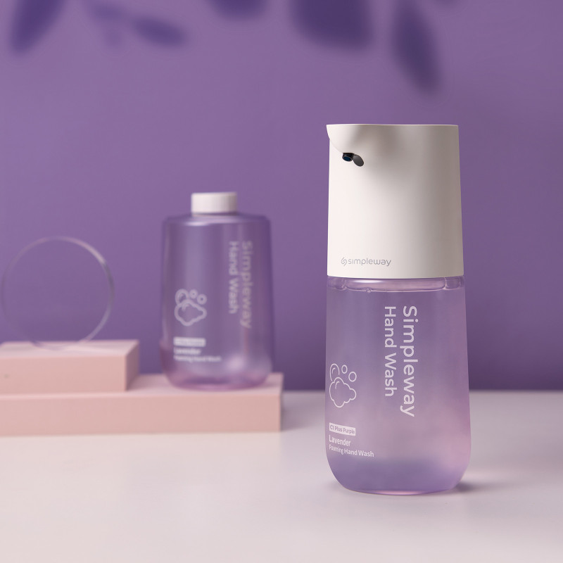 SIMPLEWAY distributeur automatique de savon mousse avec liquide