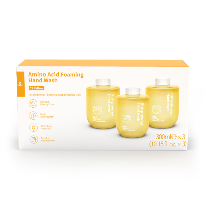 Mydło w piance Simpleway do automatycznego dozownika 3-PACK