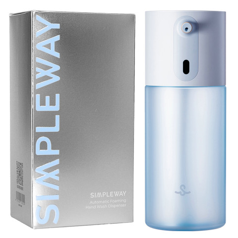 SIMPLEWAY Dispensador automático de espuma de jabón PRO carga USB-C