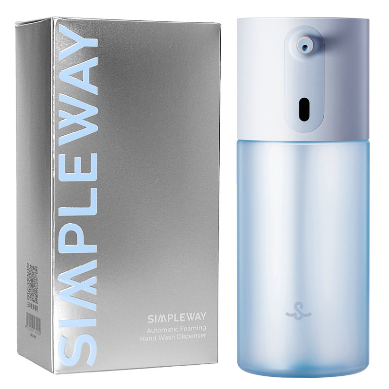 SIMPLEWAY Distributore automatico di schiuma di sapone PRO con ricarica USB-C