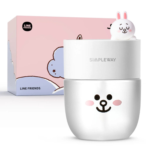 SIMPLEWAY Diffuseur automatique d'huiles essentielles pour l'aromathérapie avec veilleuse LED