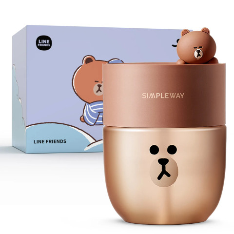 SIMPLEWAY Aromaterapia automatyczny dyfuzor olejków eterycznych z lampką nocną LED