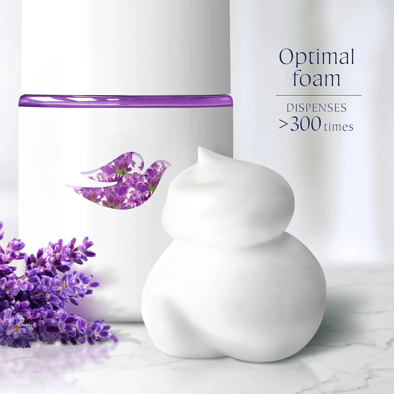 Distributeur automatique de savon mousse sans contact Dove