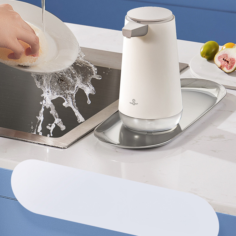 SIMPLEWAY Dispensador automático de jabón líquido para cocina baño carga USB-C