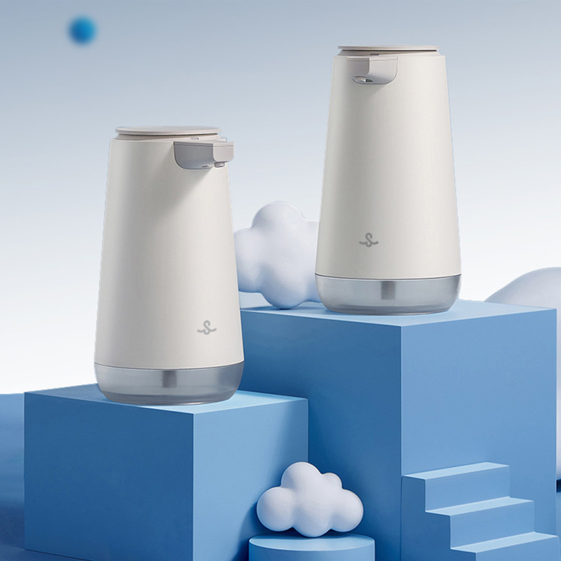 SIMPLEWAY Dispenser automatico di sapone liquido per la cucina e il bagno Ricarica USB-C