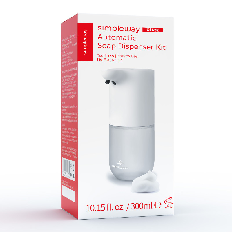 SIMPLEWAY Distributore automatico di sapone in schiuma con liquido