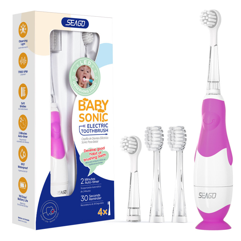 Seago sonic toothbrush for babies baby 0-3 years old