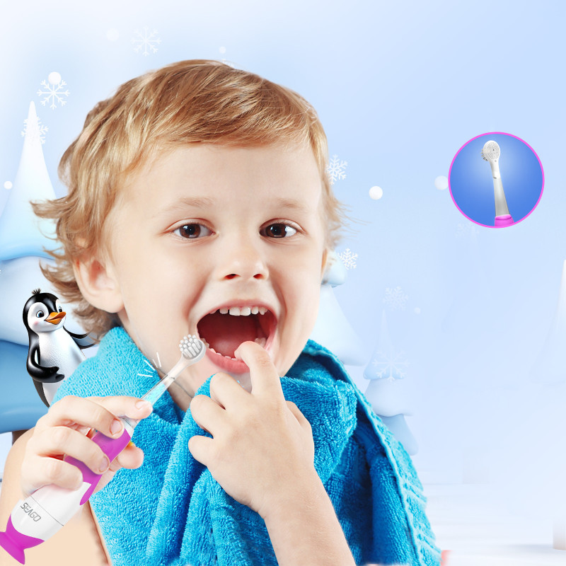Seago sonic toothbrush for babies baby 0-3 years old