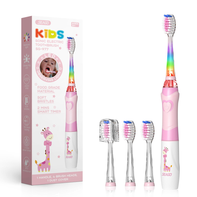 Seago Sonic toothbrush for children 3-12 years old