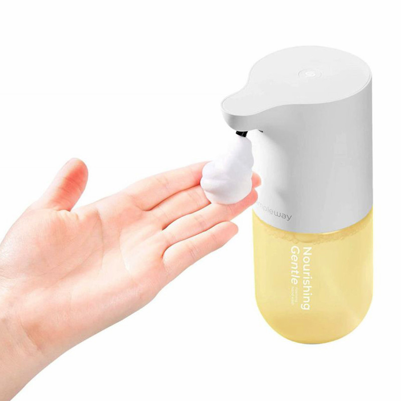 SIMPLEWAY Automatic Foam Soap Dispenser with Soap, USB-C