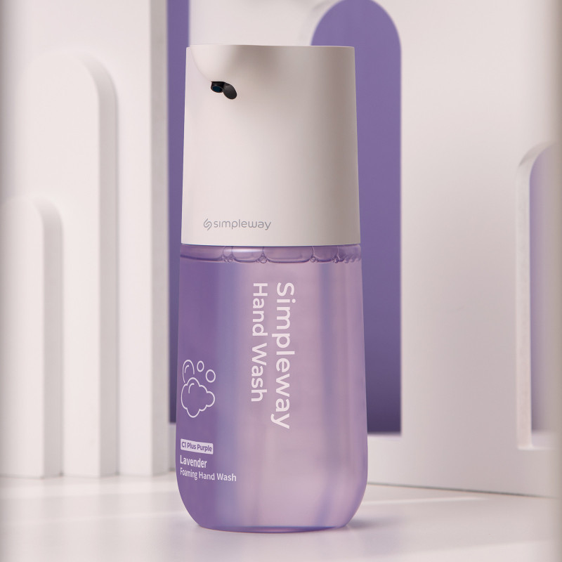 Automatische SIMPLEWAY schuimzeepdispenser met zeep, USB-C