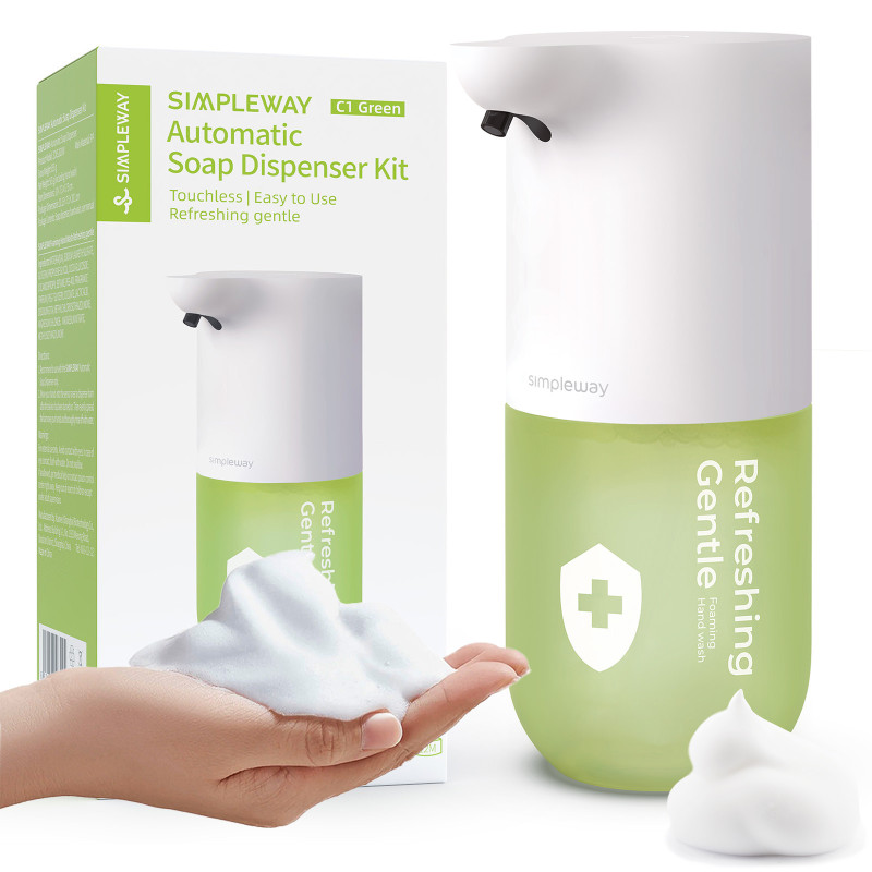 SIMPLEWAY distributeur automatique de savon mousse avec liquide