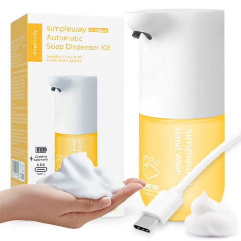 SIMPLEWAY Distributore automatico di sapone in schiuma con liquido